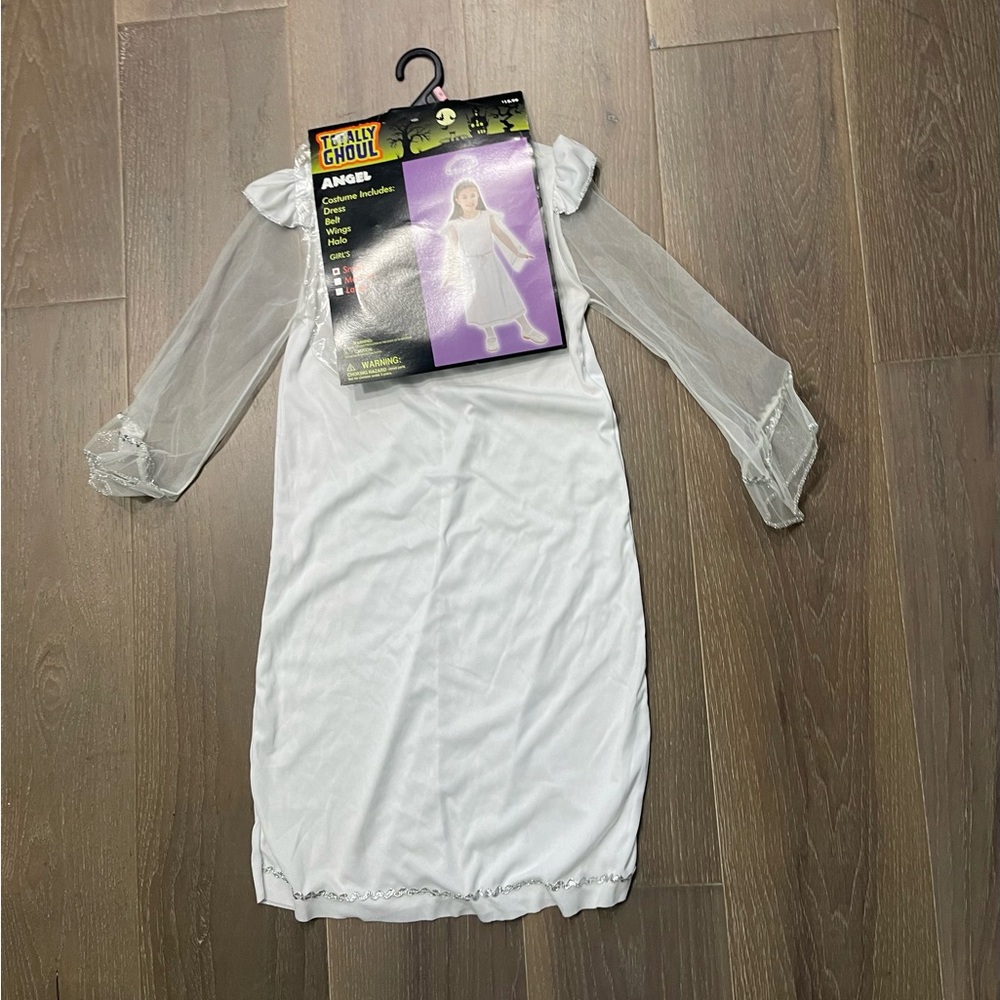 Totally ghoul Angel child costume. NWT small